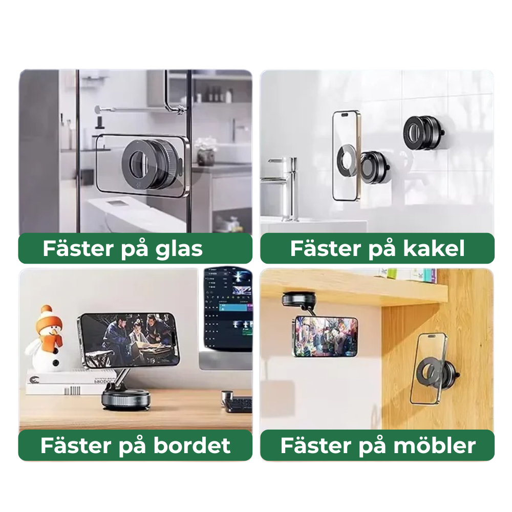 Norvio | MobilStäll™ - Magnetisk mobilhållare för alla situationer