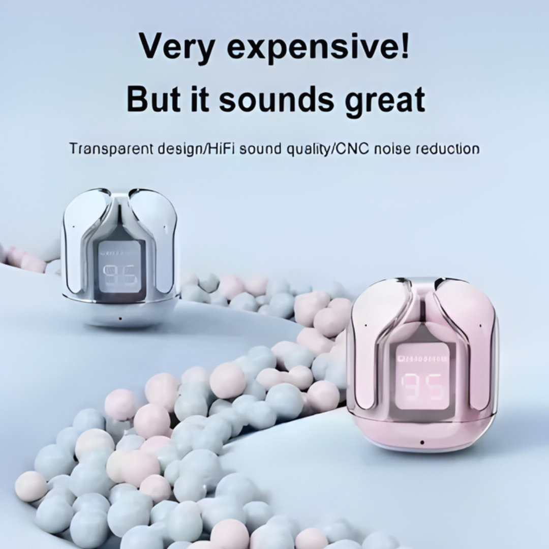 NORVIO Bluetooth Earbuds - True Wireless Stereo (TWS) 1+1 GRATIS: Snygg Hög Definition Ljud Trådlös Bluetooth Öronproppar