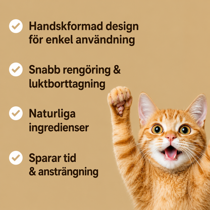PetGlove – Rengörande Handskdukar med Kokosolja