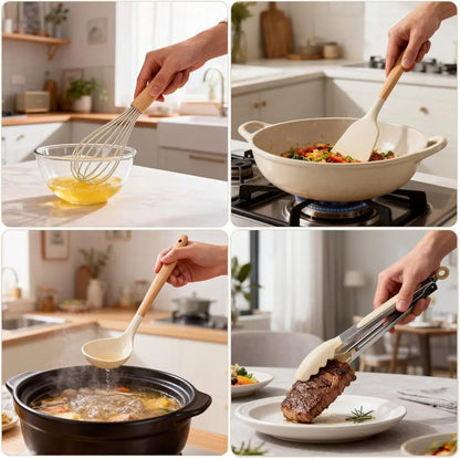 Norvio | NordicKitchen™ – Stilrent Silikonset för Matlagning (12 delar)