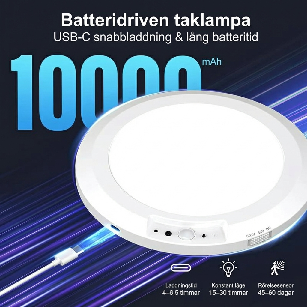 Norvio | Skymia™ Sensor Taklampa (2-Pack)