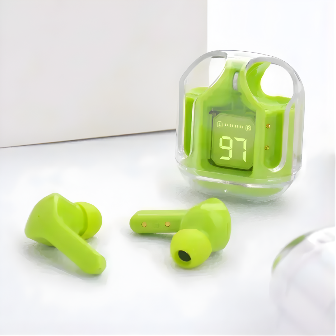 NORVIO Bluetooth Earbuds - True Wireless Stereo (TWS) 1+1 GRATIS: Snygg Hög Definition Ljud Trådlös Bluetooth Öronproppar