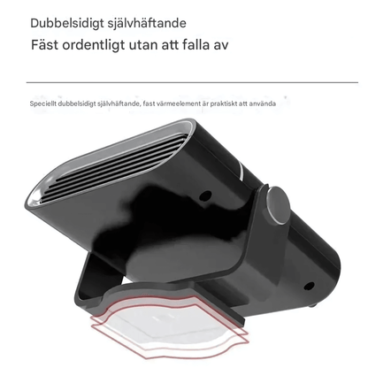 Bil HeatMate – Bärbar bilvärmare med avfrostning och dimmaavlägsnande för 12 V/24 V