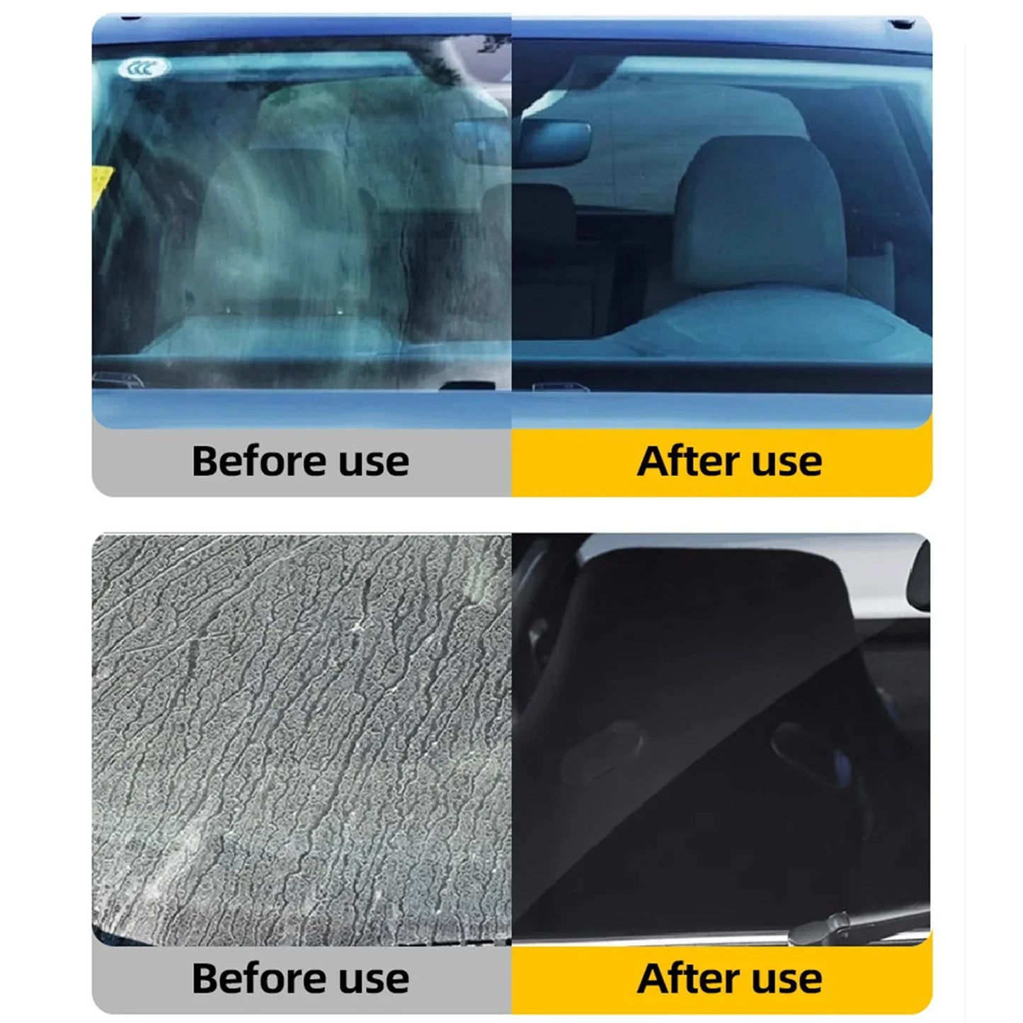 Cleaner Pro° Glass Cleaner & Polisher 1+1 GRATIS: Bil Glas Rengöringsmedel Och Poleringsmedel Vätska