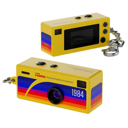 Norvio TumKamera™ | Retro minidigitalkamera | Vintage fickkamera med nyckelring