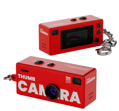 Norvio TumKamera™ | Retro minidigitalkamera | Vintage fickkamera med nyckelring