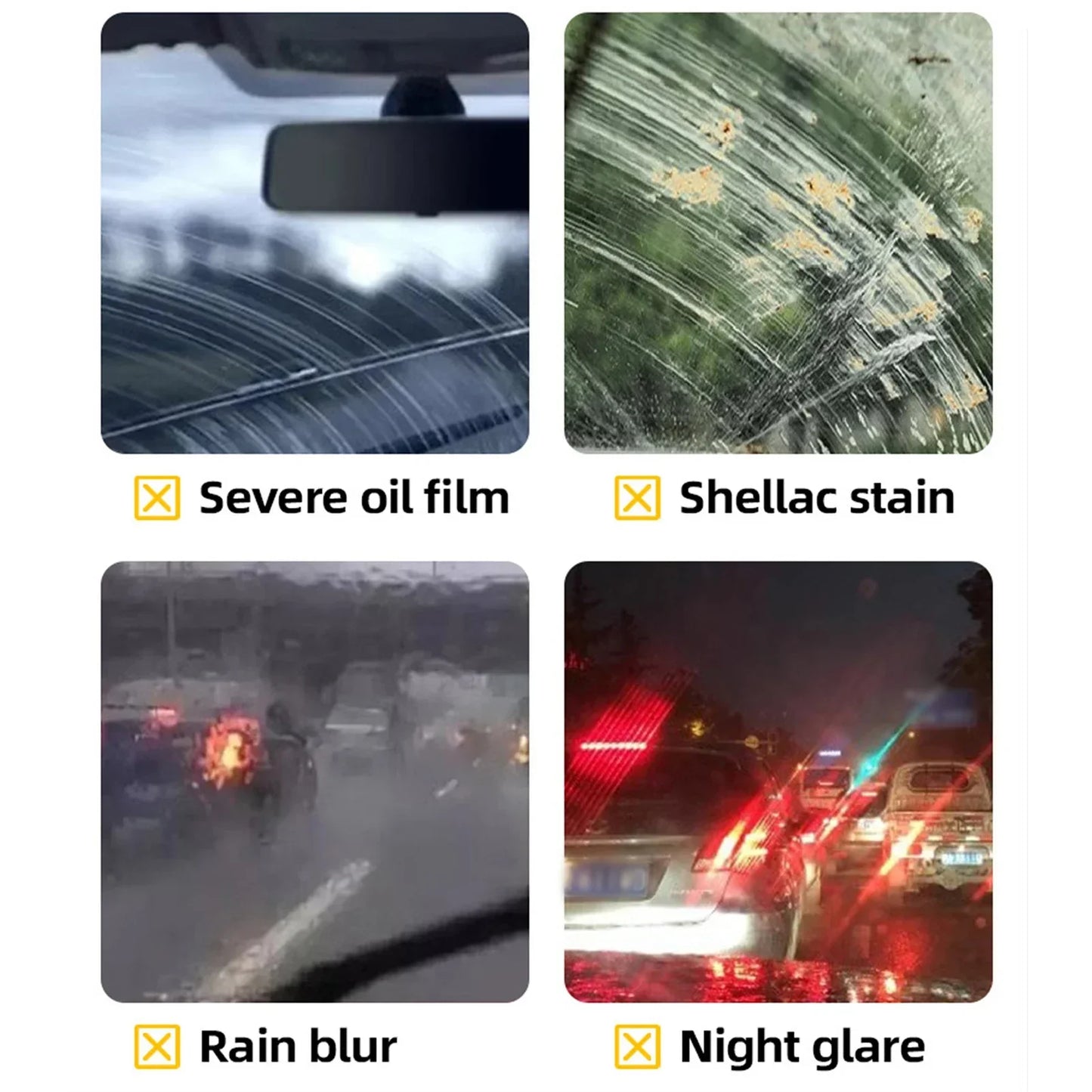 Cleaner Pro° Glass Cleaner & Polisher 1+1 GRATIS: Bil Glas Rengöringsmedel Och Poleringsmedel Vätska