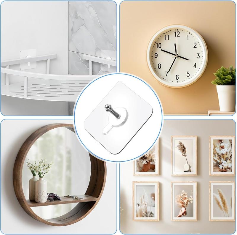 Norvio | FästFritt™ - Självhäftande Väggkrokar Stark hållfasthet. Noll hål i väggen