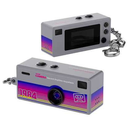 Norvio TumKamera™ | Retro minidigitalkamera | Vintage fickkamera med nyckelring