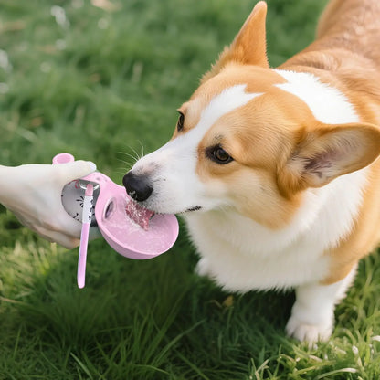 PawDrop Pro | Den smarta vattenflaskan som alltid är redo — precis som din hund.