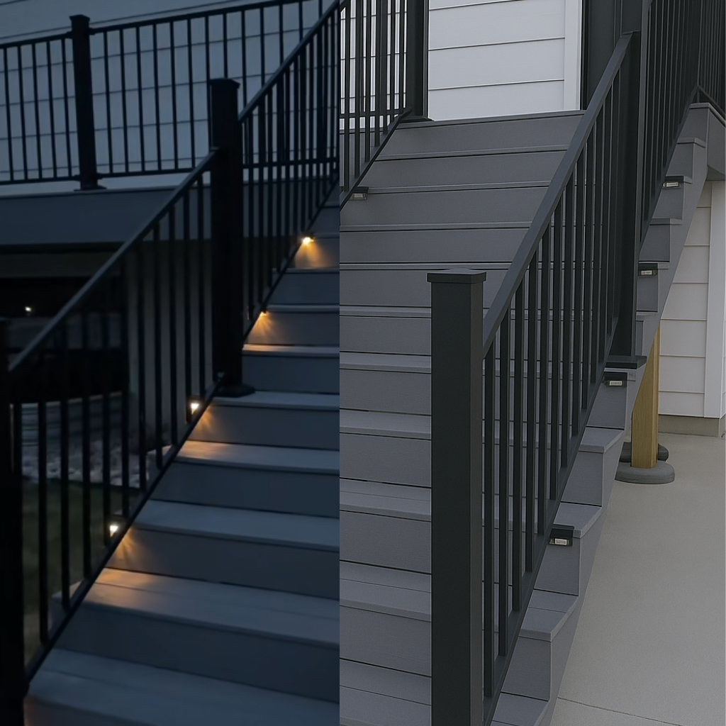 Norvio | LumiStep™ – Automatisk Belysning för Trappa & Uteplats - 4-pack