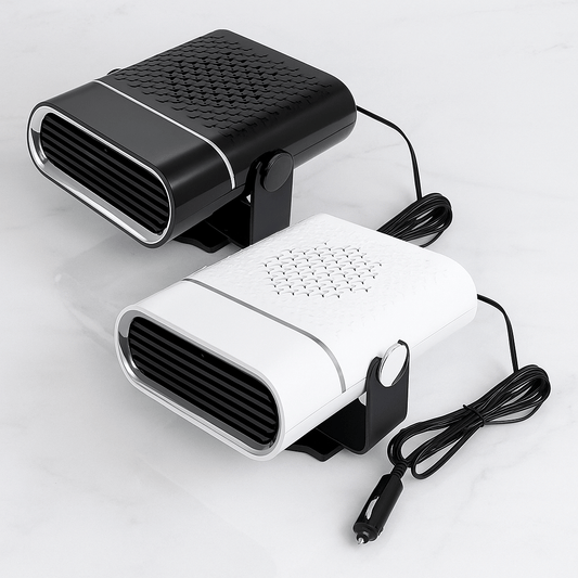 Bil HeatMate – Bärbar bilvärmare med avfrostning och dimmaavlägsnande för 12 V/24 V
