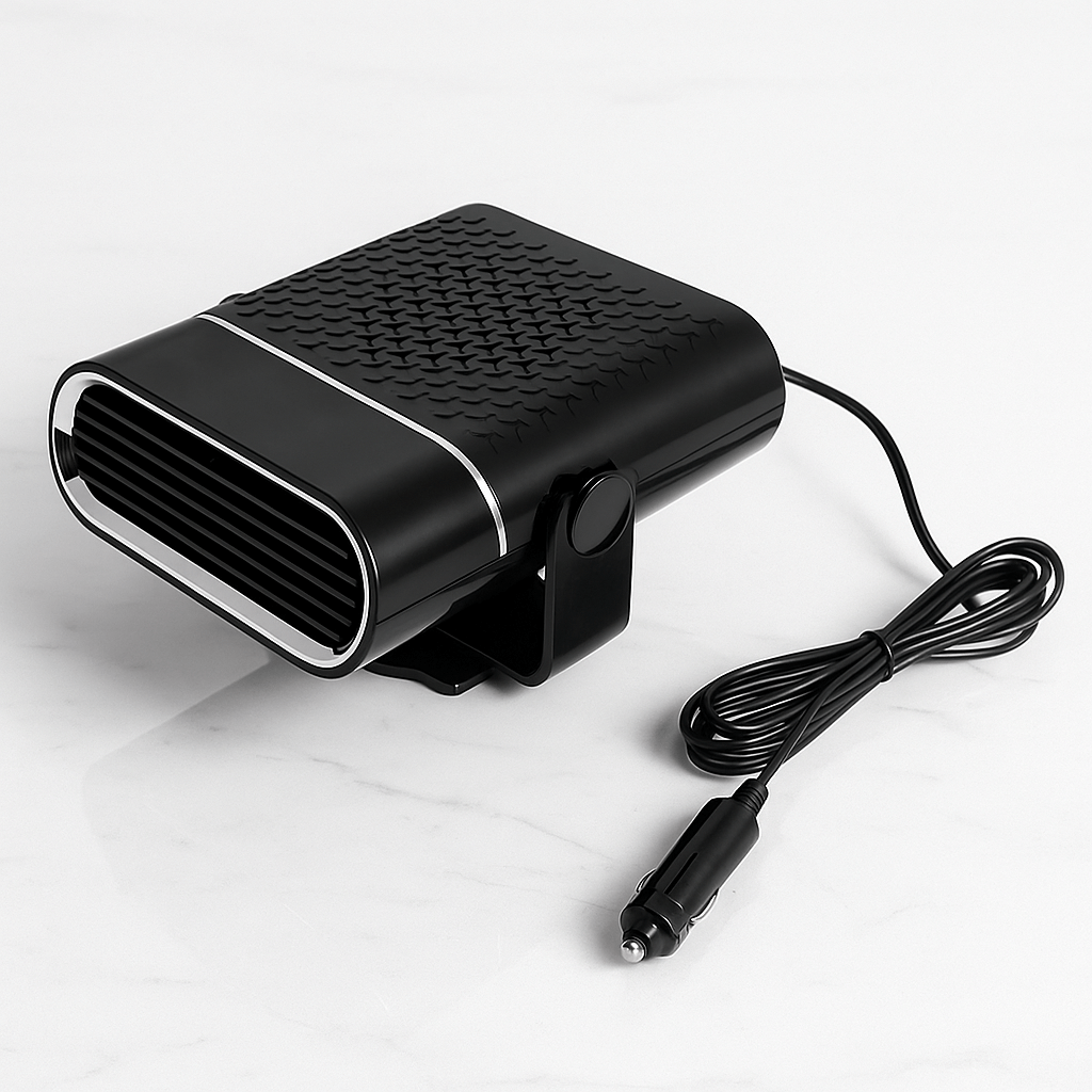 Bil HeatMate – Bärbar bilvärmare med avfrostning och dimmaavlägsnande för 12 V/24 V