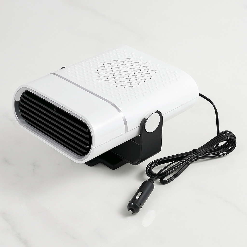Bil HeatMate – Bärbar bilvärmare med avfrostning och dimmaavlägsnande för 12 V/24 V