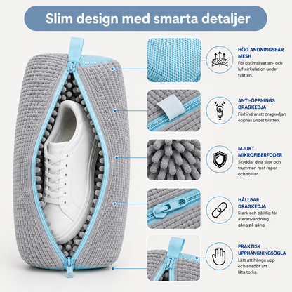 ShoeCleanBag™ – Lösningen för dina skor i tvättmaskinen