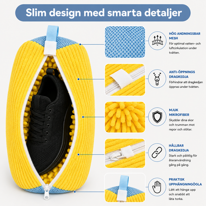 ShoeCleanBag™ – Lösningen för dina skor i tvättmaskinen