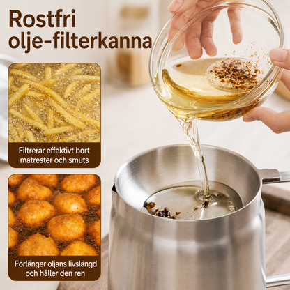 Norvio | OljeRen™ - Smartare Fritering Med Mindre Oljespill