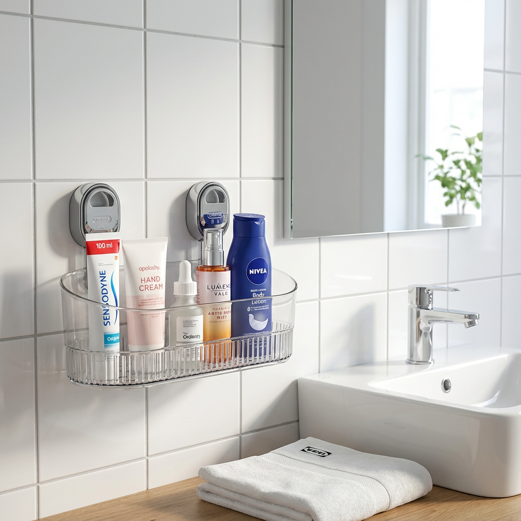 Norvio – Självhäftande vägghylla för kök och badrum