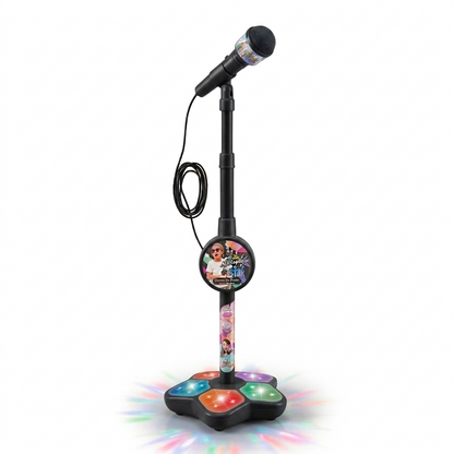 Norvio | Superstar Karaoke-set för Barn med Mikrofon & Stativ – Musikaliskt Lärspel