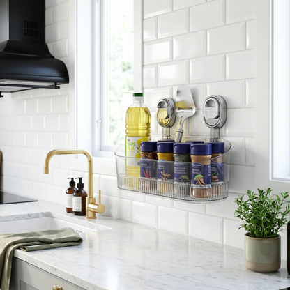 Norvio – Självhäftande vägghylla för kök och badrum