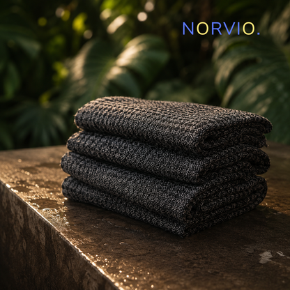 Norvio | SilkScrub™ - Japansk exfolierande tvättduk med extra lång livslängd