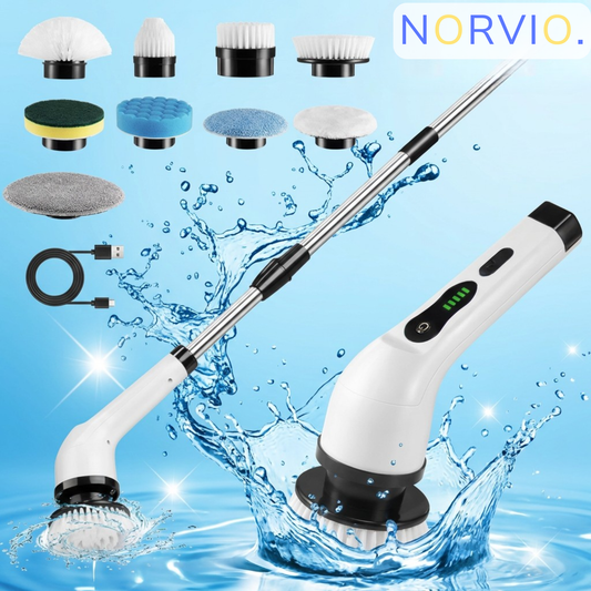 Norvio | Elektrisk Rengöringsborste 9-i-1