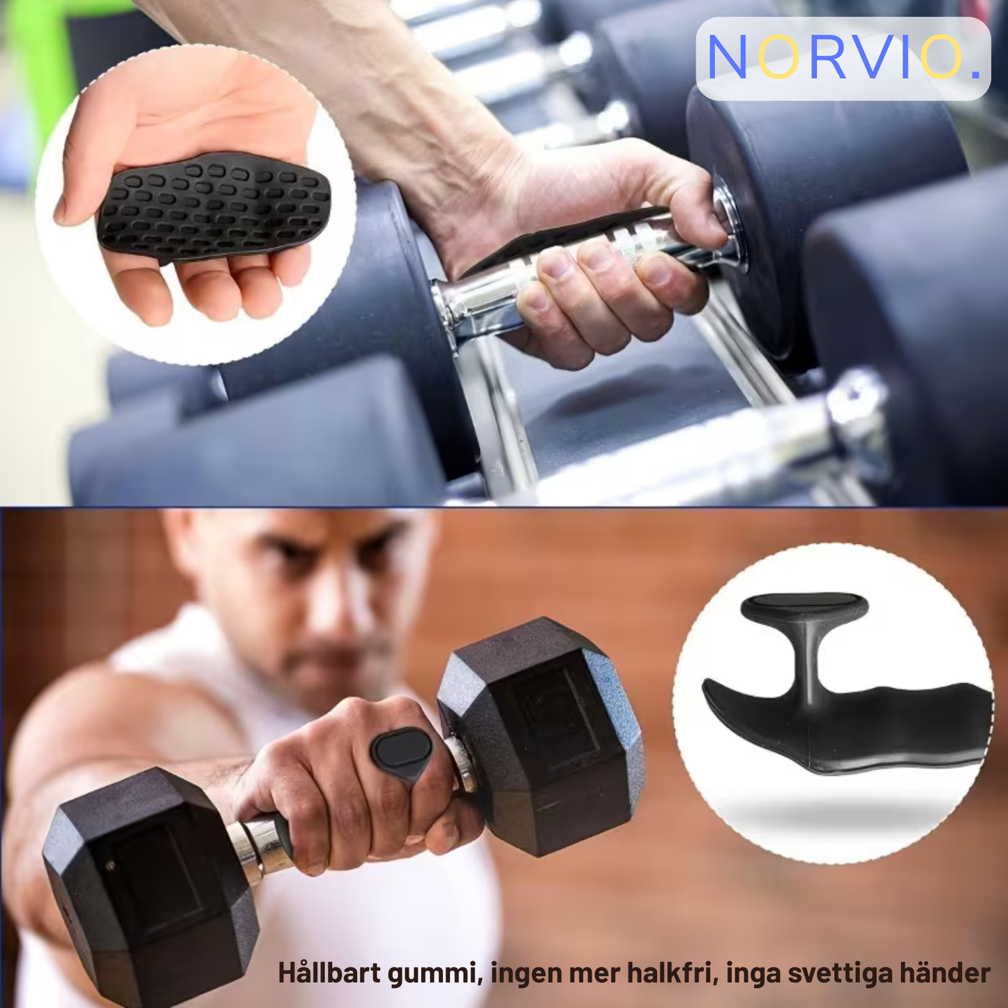 Norvio | GripGuard Pro™ | Träna hårdare – skydda dina händer