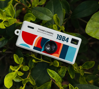 Norvio TumKamera™ | Retro minidigitalkamera | Vintage fickkamera med nyckelring