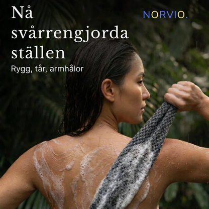 Norvio | SilkScrub™ - Japansk exfolierande tvättduk med extra lång livslängd