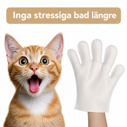 PetGlove – Rengörande Handskdukar med Kokosolja