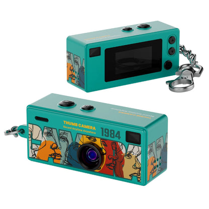 Norvio TumKamera™ | Retro minidigitalkamera | Vintage fickkamera med nyckelring