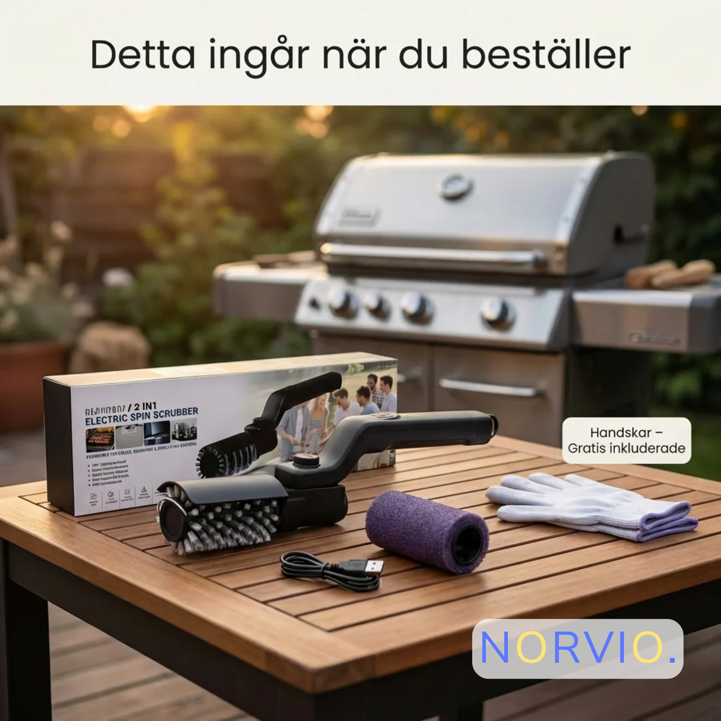 Norvio | Tillbehör till Stålborste GrillBorste Pro™