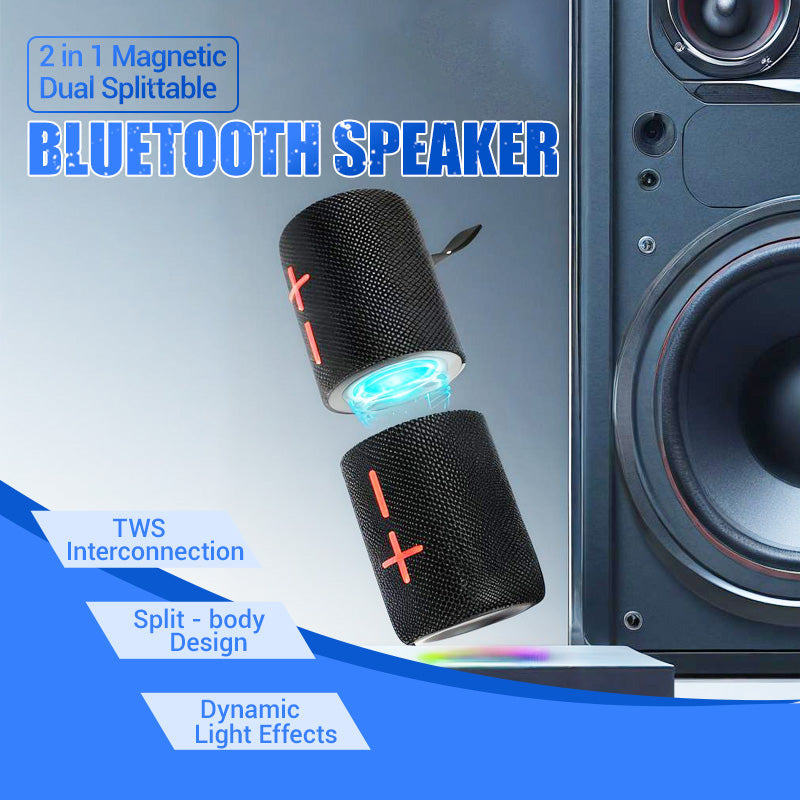 Norvio |🔥2-i-1 Magnetisk delbar Bluetooth-högtalare